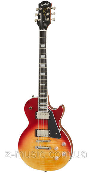 Електрогітара EPIPHONE Les Paul Modern Figured Magma Orange Fade, фото 1