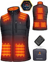 Жилет із підігрівом 9 зон нагріву XXL GOTOBI + powerbank 16000mAh
