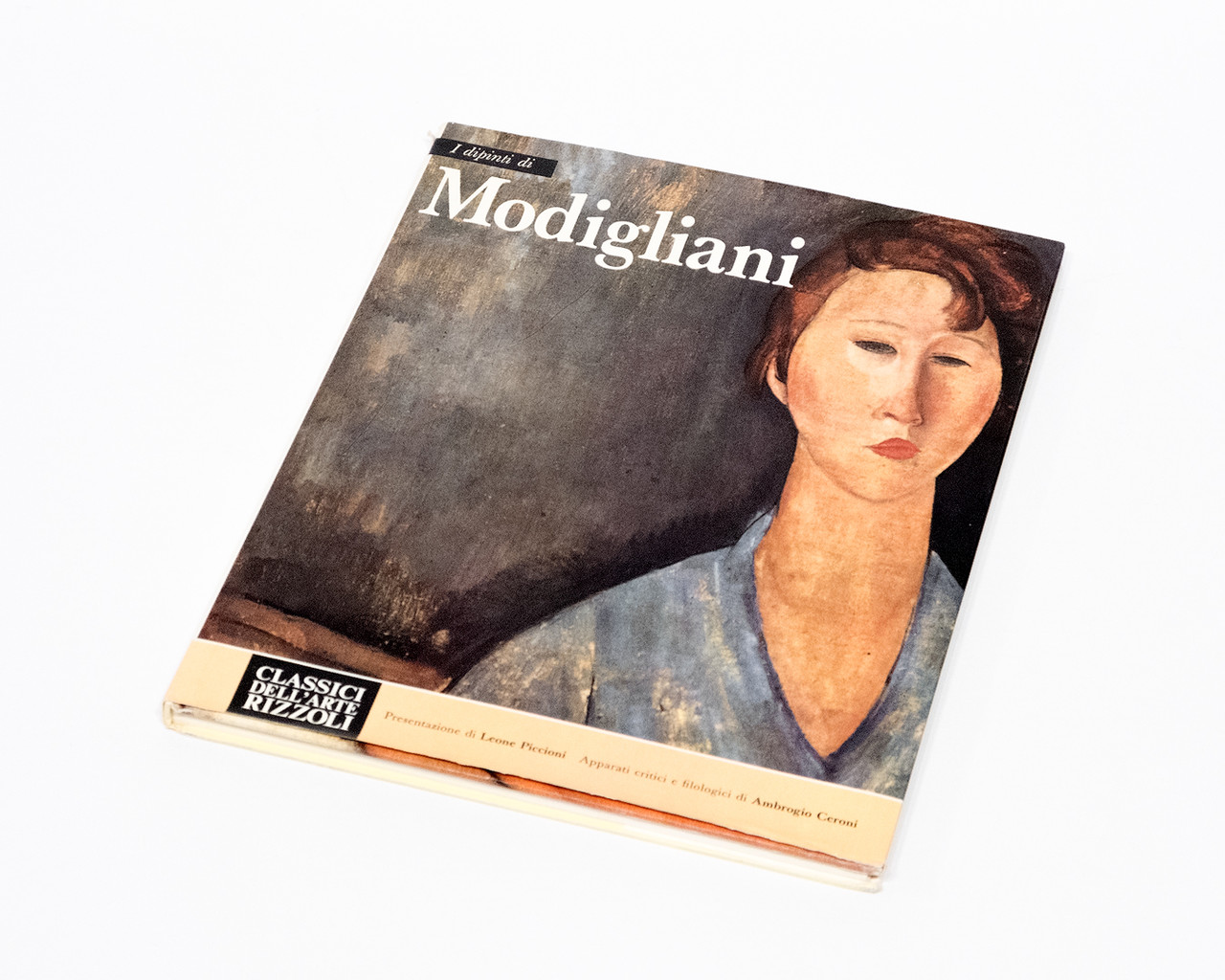 Книга L'Opera Completa Di Modigliani — збірка творів Амедео Модільяні «Classici dell’Arte» Rizzoli