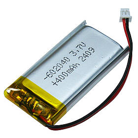 Акумулятор 602040 400mAh 3.7V JST PH 1.25 2P
