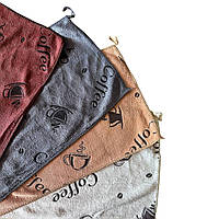 Набір кухонних рушників 4 шт Koloco "Coffee" мікрофібра 25 х 50 см (41673)