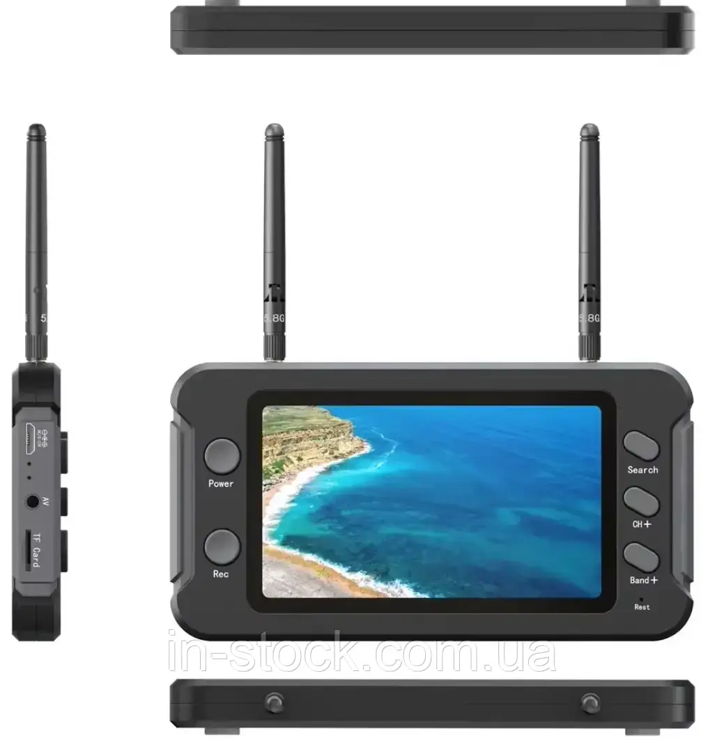 Монітор DMKR LS-5803 Mini 4.3" 5.8G 40CH DVR