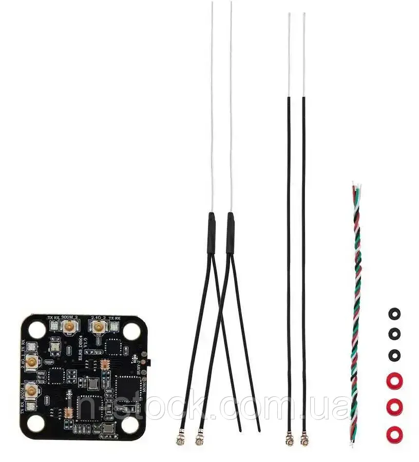 Приймач RadioMaster DBR4 Dual Band Xross Gemini ELRS 2.4G+900MHz RX (HP0157.0086)