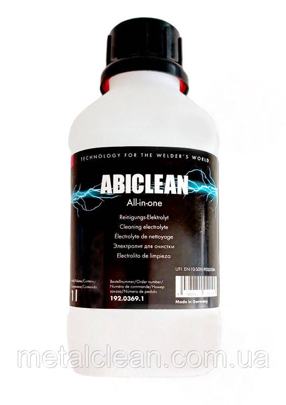 Электроліт універсальний ABICLEAN All-in-one для апаратів ABICLEANER, фото 1