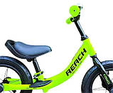 Дитячий біговел велобіг для малюків від 2 років Сталева рама Надувні колеса 12 дюймів Підніжка, фото 5