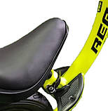 Дитячий біговел велобіг для малюків від 2 років Сталева рама Надувні колеса 12 дюймів Підніжка, фото 7