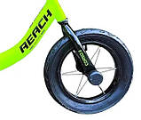 Дитячий біговел велобіг для малюків від 2 років Сталева рама Надувні колеса 12 дюймів Підніжка, фото 9