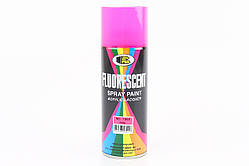 Фарба акрилова №1002 "РОЖЕВИЙ ФЛУОРЕСЦЕНТНИЙ", Аерозоль 400ml, YT-204998