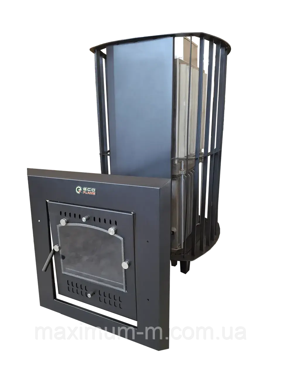 Дровяна піч для лазні та сауни Ecoflame Карпати 20 2.0
