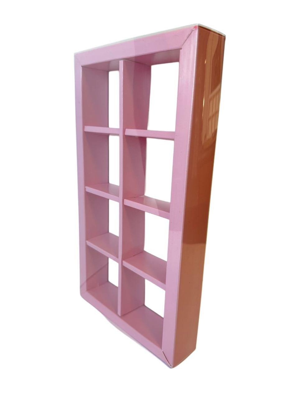 Коробка для моті на 8 шт. рожева, 258*128*35, фото 1