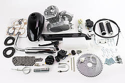 Двигун велосипедний 2Т + комплект для встановлення, СІРИЙ, YT-207341