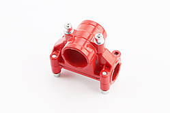 Кріплення ручок до труби D-26mm к-кт, червоне, YT-202081