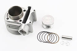 Циліндр к-кт (цпг) 125cc-52,4мм (палець 15мм) (без прокладок), YT-206207