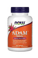 Вітамини для чоловіків NOW Foods ADAM MALE MULTI 60 таблеток
