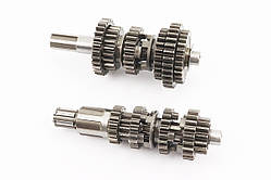 Коробка передач ZUBR (вторинний вал 162мм, два вали з шестернями) СG-200cc "вал первинний 11зуб.", YT-208937