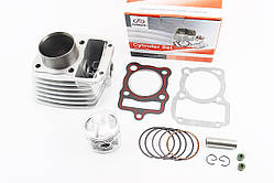 Циліндр к-кт (цпг) 125cc-56,5мм (висота циліндра 69/96мм) (палець 15мм), від 2шт -8%, YT-207837