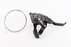 Перемикач (моноблок) 7 швидкості, чорний SL-KD-80, YT-204672