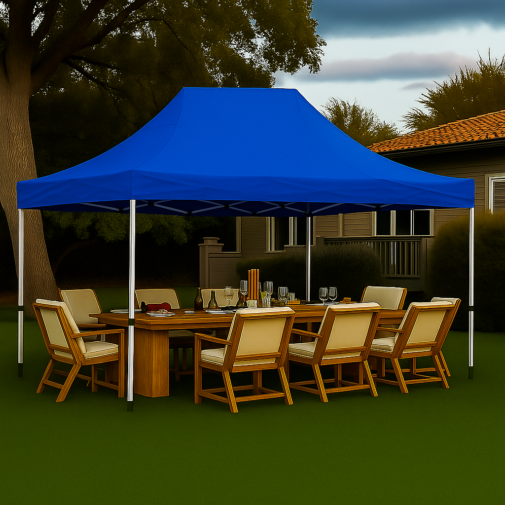 Намет розсувний посилений 2x3 СИНІЙ