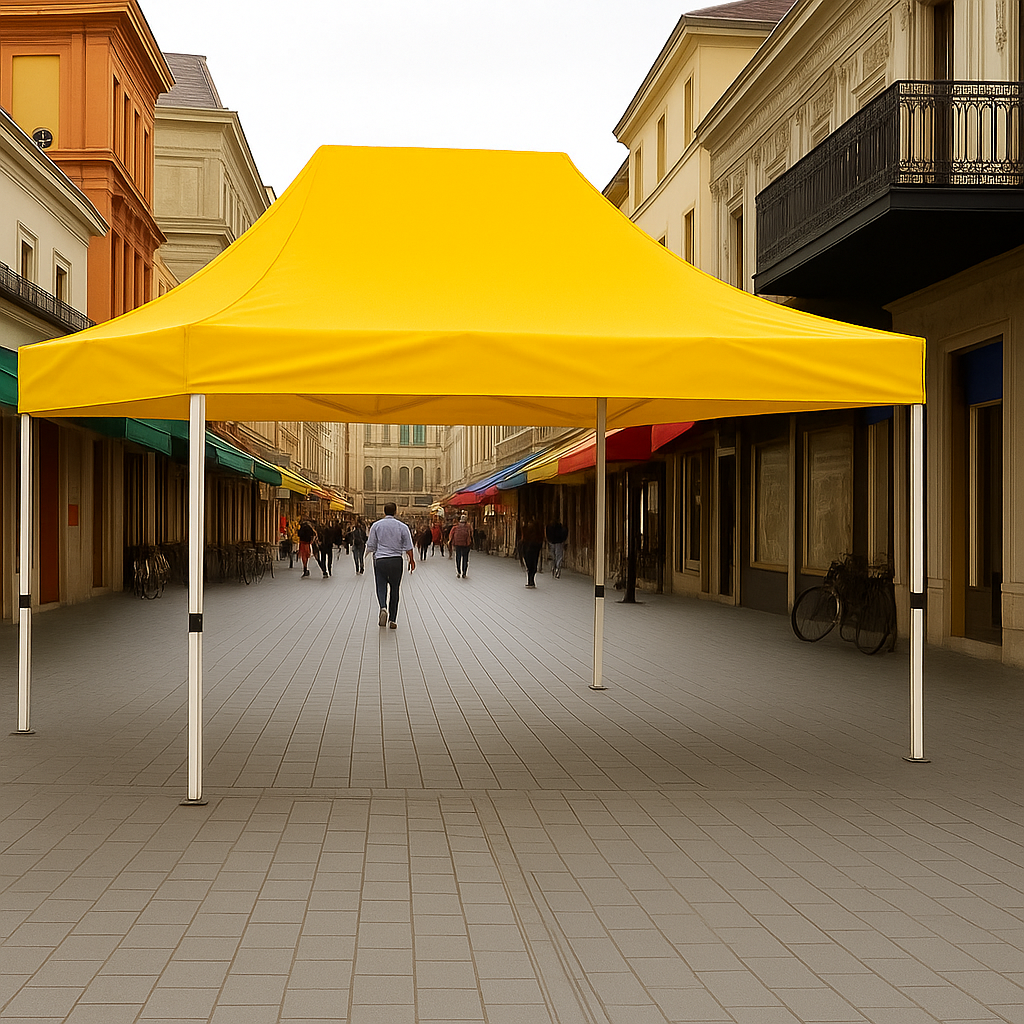 Намет розсувний посилений 2x3 Жовтий, фото 1