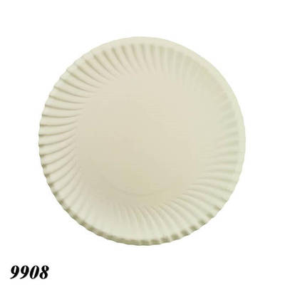 Тарілка паперова 165 мм з п/е покриттям (100шт)