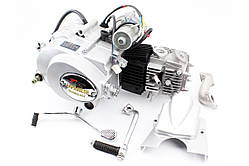 Двигун мопедний в зборі 110куб (Delta) - "механіка", YT-307033