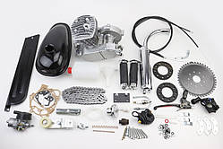 Двигун велосипедний 2Т + комплект для встановлення, СІРИЙ, YT-307053