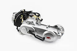 Двигун скутерний в зборі 4Т-80куб (довгий варіатор, довгий вал), YT-307073