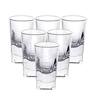 Набір стопок 6 штук 30мл зі скла HP-19-137