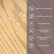 Самоклеюча стінова PET плитка у рулоні 600х3000х2мм SW-00002433, фото 4