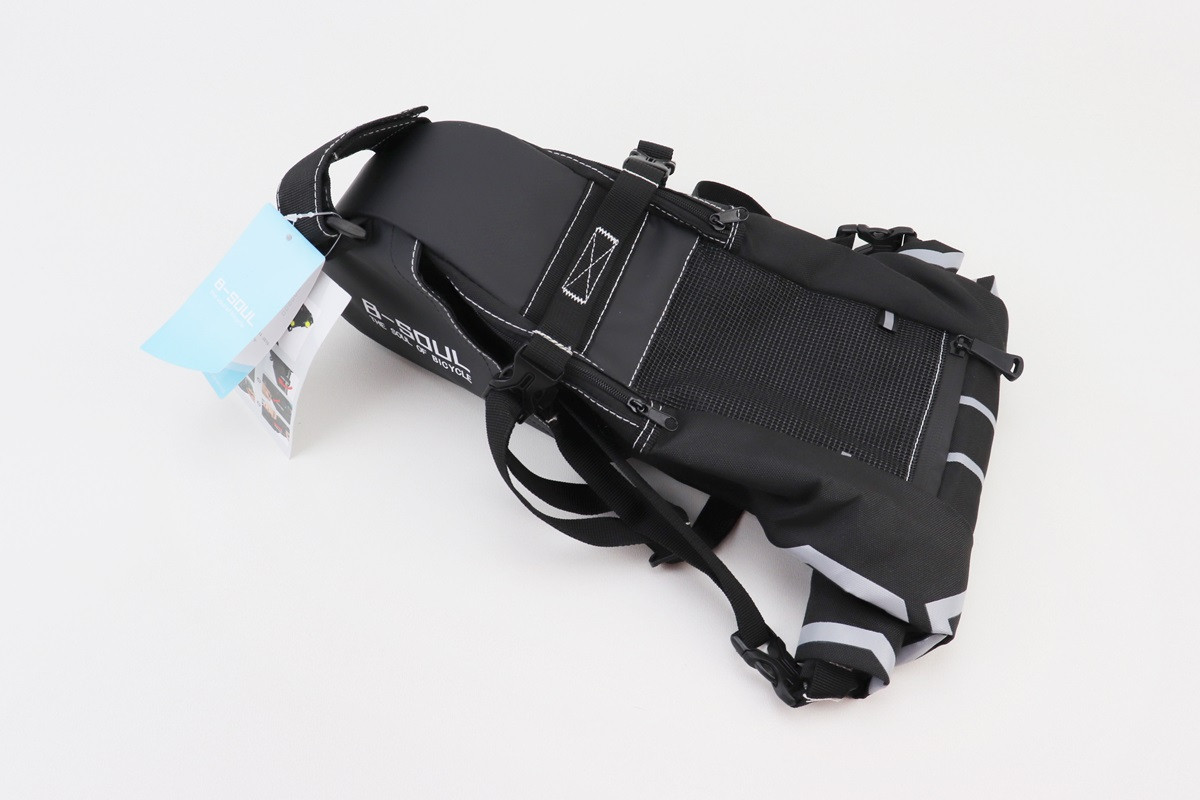 Сумка під сидіння (Bikepacking) 12L, кріпл. швидкознімне, чорно-сіра, YT-409760, фото 1