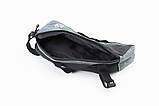 Сумка на раму 250х110х60мм, кріпл. на липучці, сіро-чорна, YT-409778, фото 3