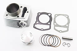 Циліндр к-кт (цпг) CB150cc 62,0мм (висота циліндра 69/97мм, палець 15мм), YT-321245