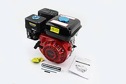 Двигун мотоблочний у зборі, вал шпонка D-19mm, 7,0л.с. 170F, фільтр поролоновий, YT-601256
