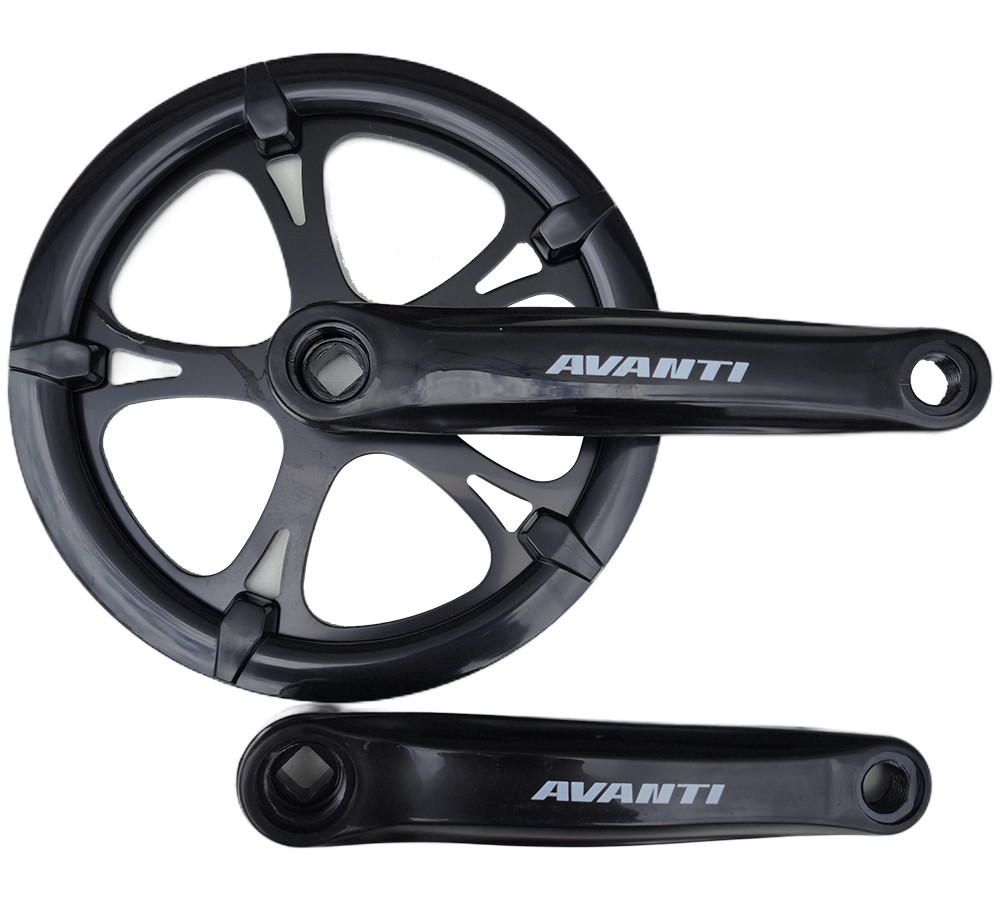 Шатуни велосипедні Avanti GS-P313 MTB (46T) L-170 mm, ланцюги 1/2"x3/32" (6/7/8 шв.), фото 1