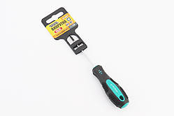 Викрутка магнітна TORX T 6x75мм ручка з TPR покриттям 49-0067, YT-702012