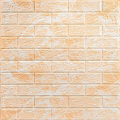 Панель стінова 3D 700х770х2мм (062-2) Мармур Бежевий SW-00001911