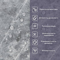Самоклеюча стінова PET плитка у рулоні 600*3000*2mm (D) SW-00002429, фото 5