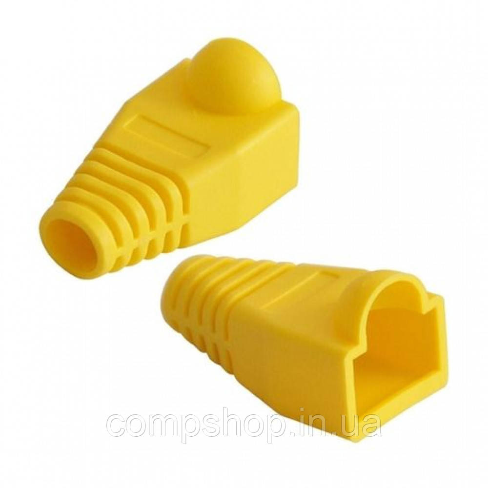 Ковпачок ізолюючий RJ 45 #T8TR Жовтий  (код 6294)