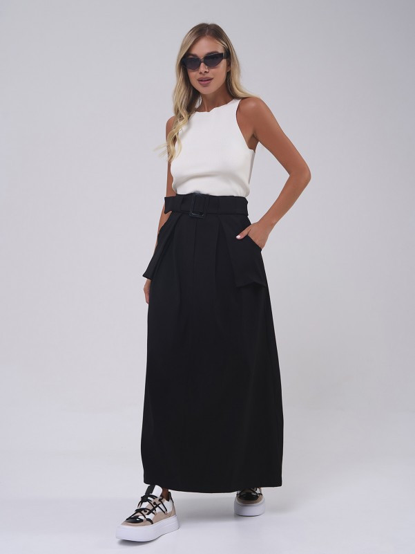 Спідниці ISSA PLUS 14808 XL чорний, фото 1