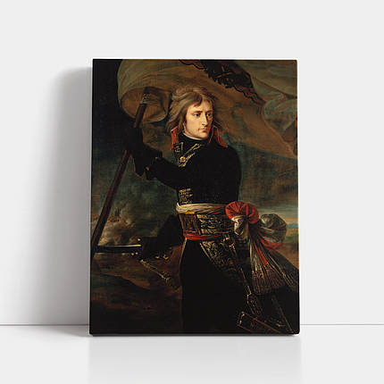 Картина на полотні "Антуан-Жан Гро, Наполеон Бонапарт, Antoine-Jean Gros, Bonaparte", 60×45см, фото 1
