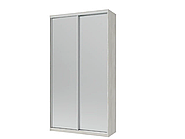 Шафа купе Doros Сіті Лайт 42002041 Біле дерево з 2 дзеркалами 120х60х225см (1782247096)