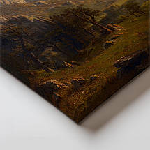Картина на полотні "Альберт Бірштадт - Долина Йосеміті, Каліфорнія, Looking Down Yosemite Valley", 40×60см, фото 4