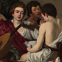 Картина на полотні "Караваджо - Музики (Концерт), Caravaggio", 45×60см, фото 6
