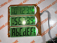 Плата індикації (вікна) Олімп 3v XC005 (F10612) для ваг типу К-1,2, 3,4, Wi-Fi Розмір 99х99ммм