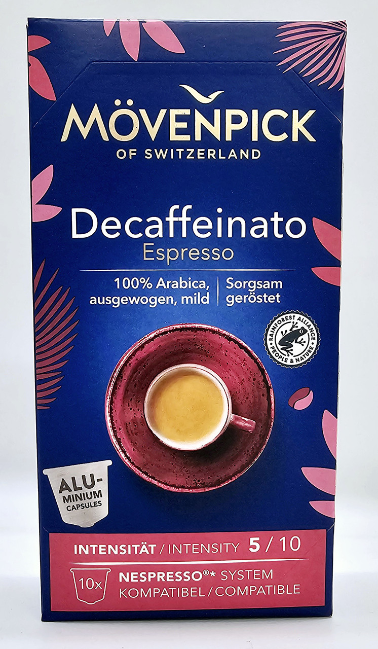 Кава у капсулах NESPRESSO Movenpick Decaffeinato Espresso 10 шт, фото 1
