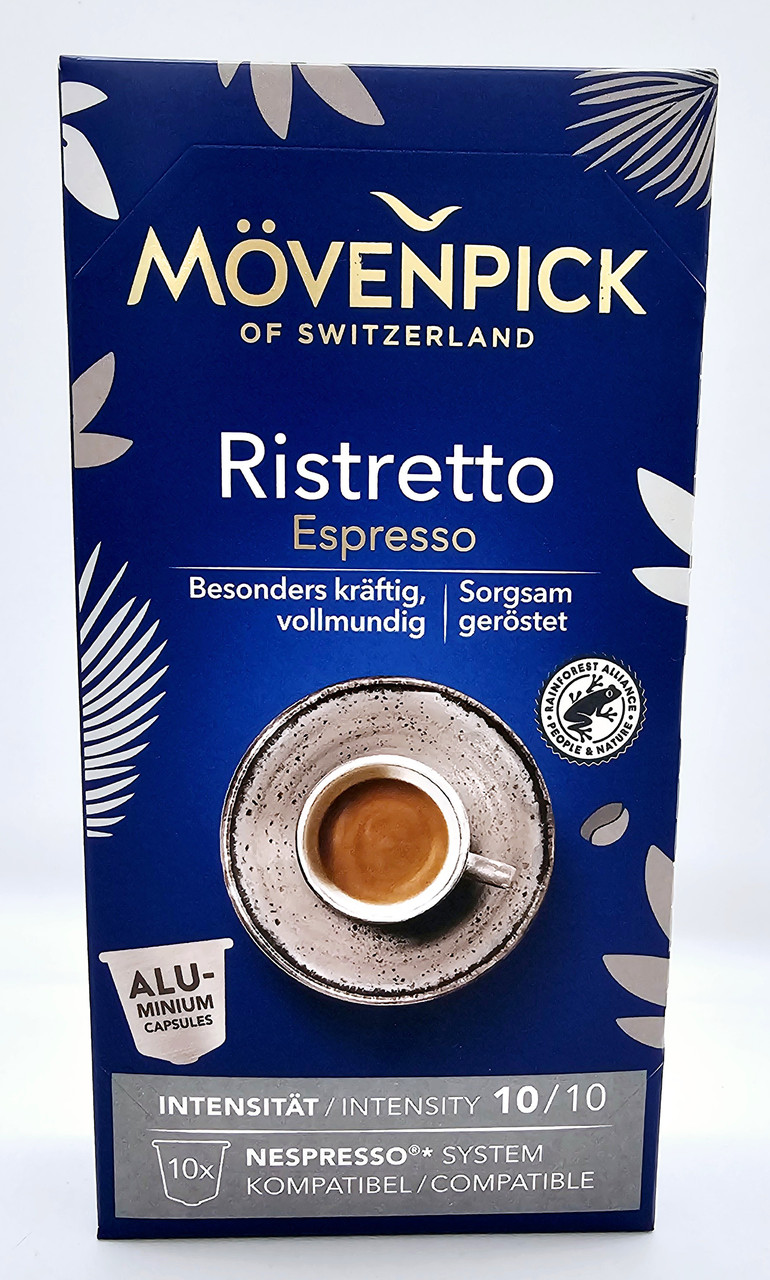 Кава у капсулах NESPRESSO Movenpick Ristretto Espresso 10 шт, фото 1