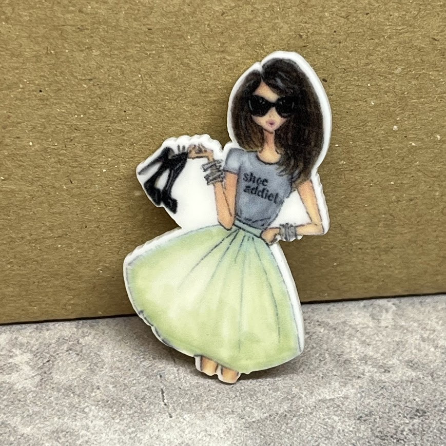 Серединка для бантиків (пластик), 4 см. арт 015203, 1 шт, Різнокольоровий, фото 1