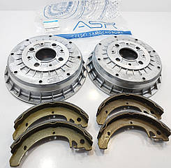 Барабани гальмівні (к-т 2 шт.+колодки) ВАЗ 2108-15 ASR Чехія