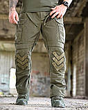Штурмові тактичні штани Олива Oblivion GENESIS – брюки з наколінниками та вентиляцією ДЛ6299 ТМ, фото 2
