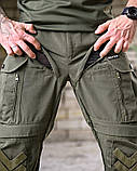 Штурмові польовийні штани Олива Oblivion GENESIS – брюки з наколінниками та вентиляцією ДЛ6299 ТМ, фото 9